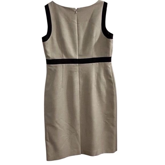 Evan-Picone Women's Beige Sheath Dress Size 10 Knee Length Formal Work - Picture 7 of 10